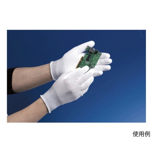 ポリウレタン背抜き手袋 10双組 LL