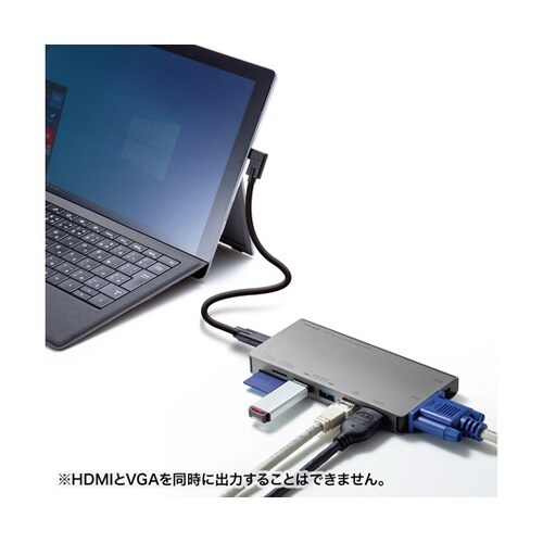 USB Type−C ドッキングハブ U