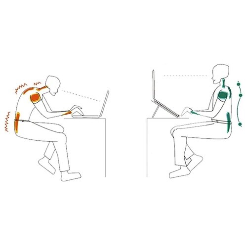 ホールディング・ノートPC スタンド H