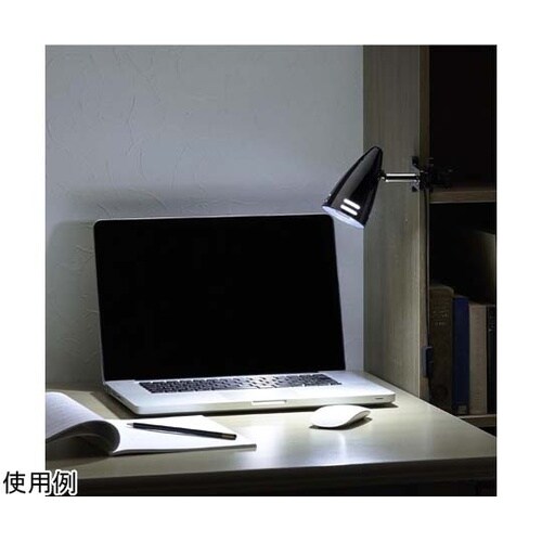 LEDクリップライト ブラック CLEL