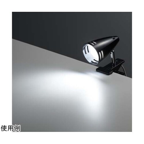 LEDクリップライト ブラック CLEL