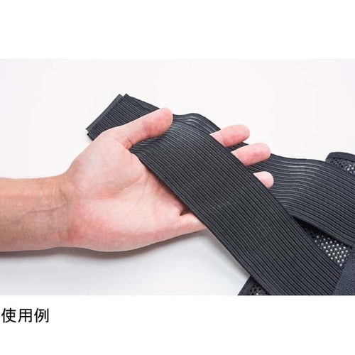 バックレスキューベルトメッシュ M 黒