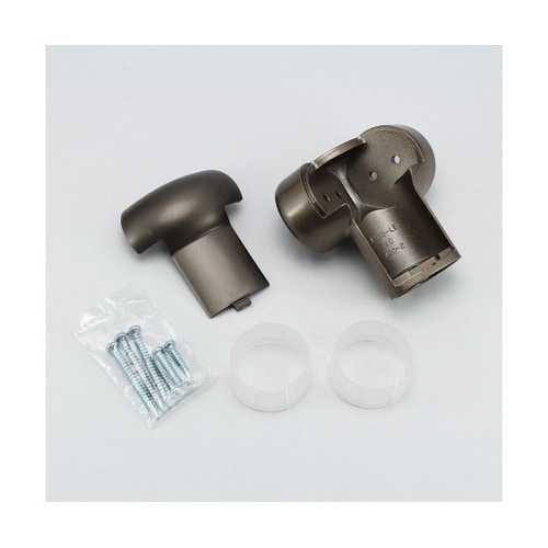 ぬくもり手すりNES L型エルボ ブロン