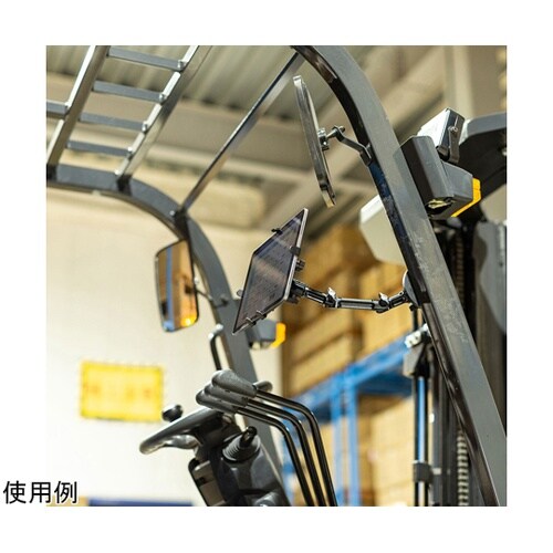 マグネット取付け式タブレットホルダー(長