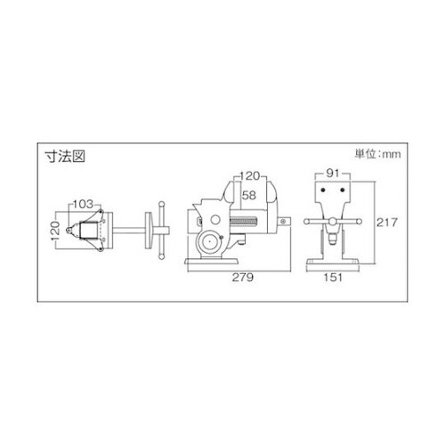 TMB90KBマルチバイス卓上型めねじ