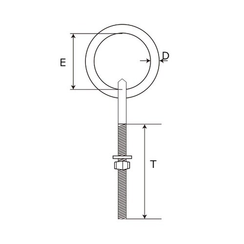 15−147 ステンリングボルト 9mm