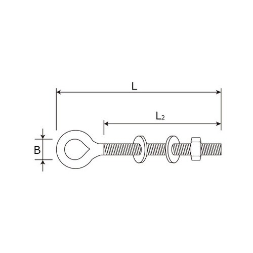 15−152ステンロングアイボルトM12
