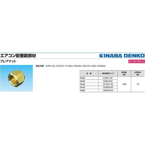 フレアナット 1箱(10個入) FN−2