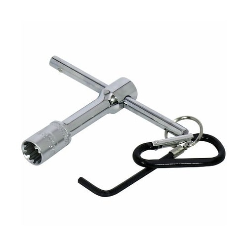 刈払機用T型レンチ摩耗ネジ対応 13mm