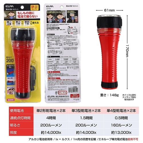 DOP−300 電池替えラベルライト