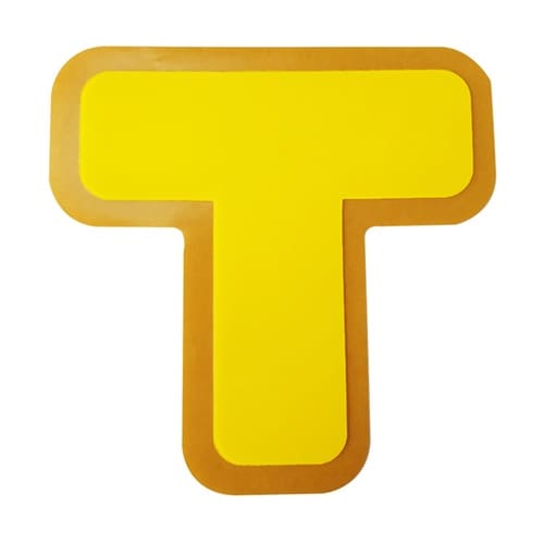 10944 5Sフロア表示ステッカーT型