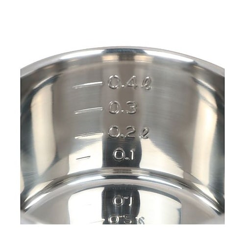 18−8浅型キッチンポット 0.5L S