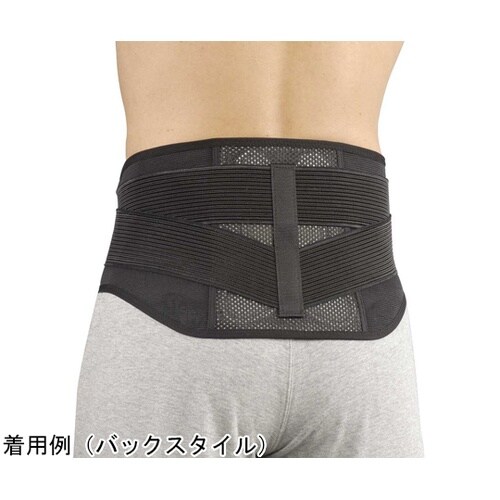 バックレスキューベルトメッシュ S 黒