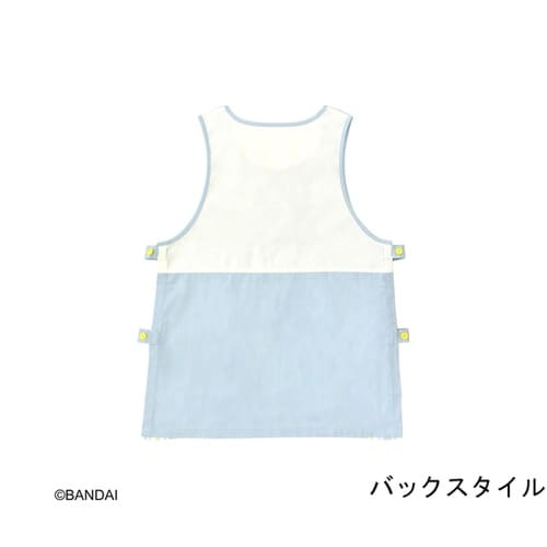 くまのがっこうエプロン アイボリー/ブル