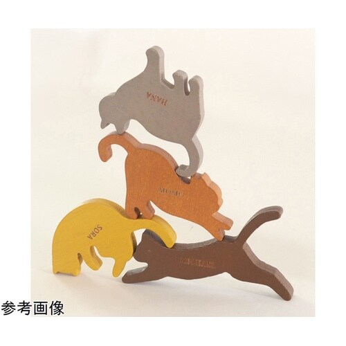 16匹にゃんこ バランス積み木 WJ−8
