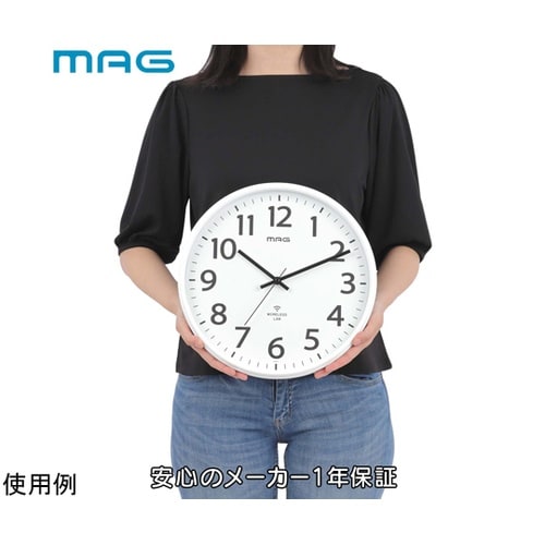 MAG無線LANアナログ掛時計シグナルキ