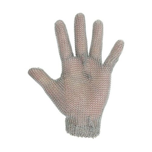 ステンレス製 耐切創クサリ手袋 5本指