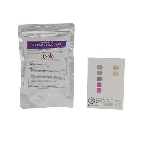 簡易水質検査キット (シンプルパック (
