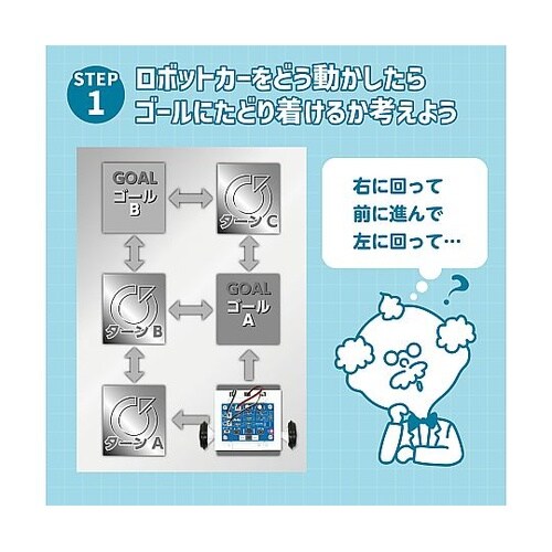 簡単ボタン制御ロボ(基板組立済) 939