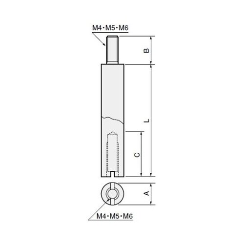 MSP450 丸サポーター三価クロメート