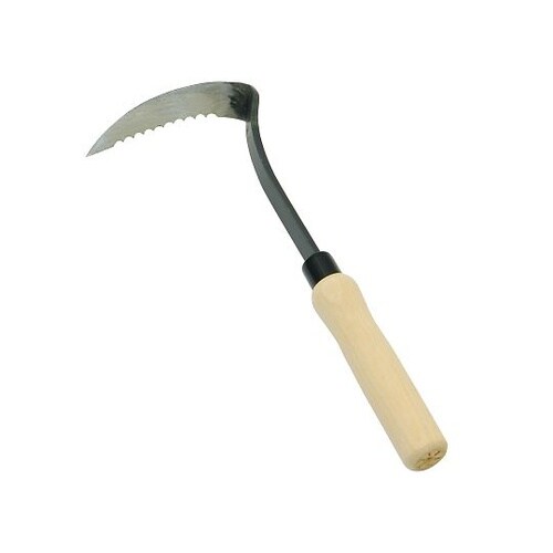 2028180 菊堂鋼付カット鎌 波刃