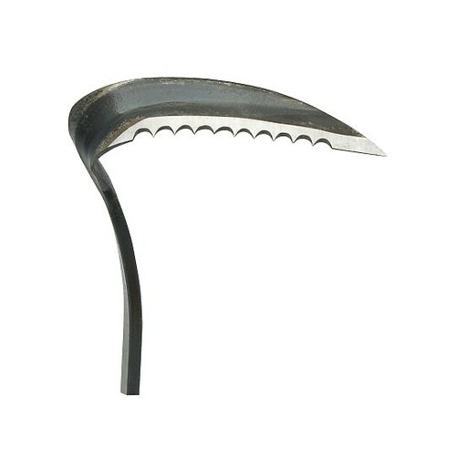 2028180 菊堂鋼付カット鎌 波刃