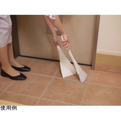 ピタッとマグネットほうき(ちりとり付)