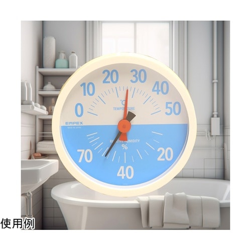浴室用温・湿度計 TM−2640