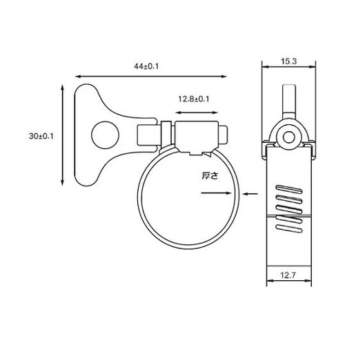 自在手締めホースバンド 20−38mm