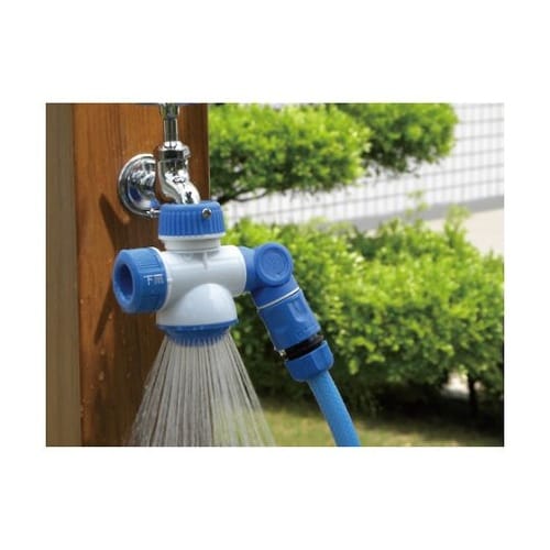 シャワー付き分岐蛇口ダブルポート TSD