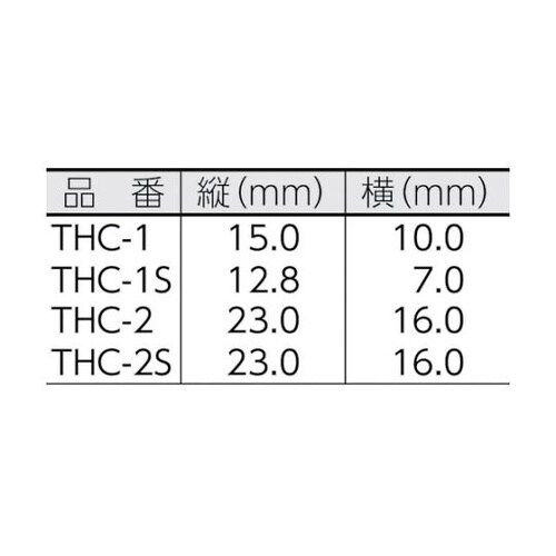 THC2 結束バンド固定具 100個