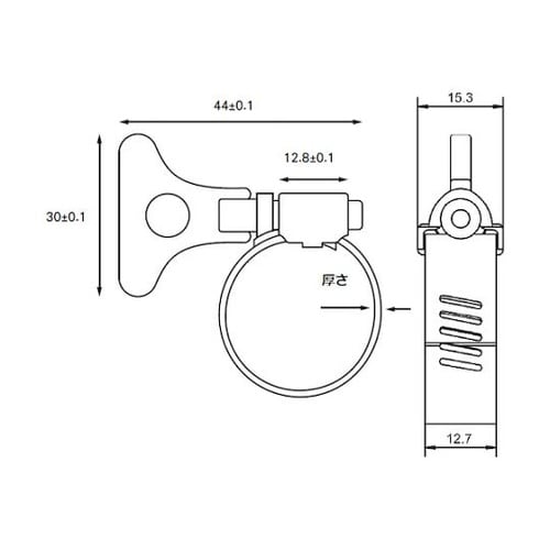 自在手締めホースバンド 13−32mm