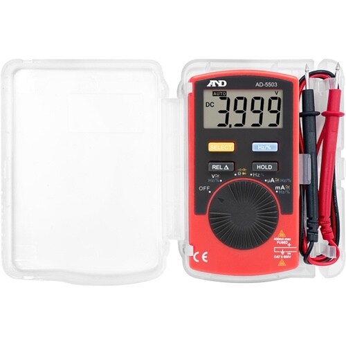 テストリード収納付ハードケース デジタル