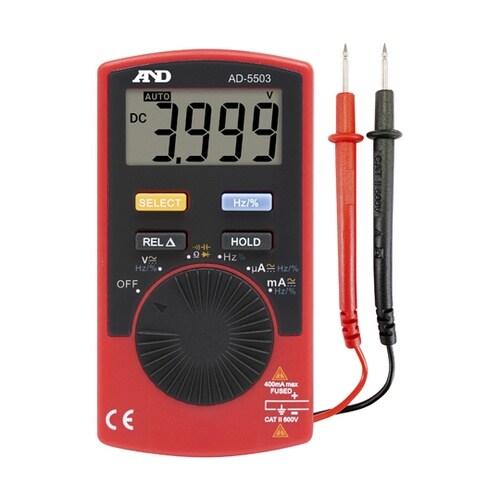 テストリード収納付ハードケース デジタル