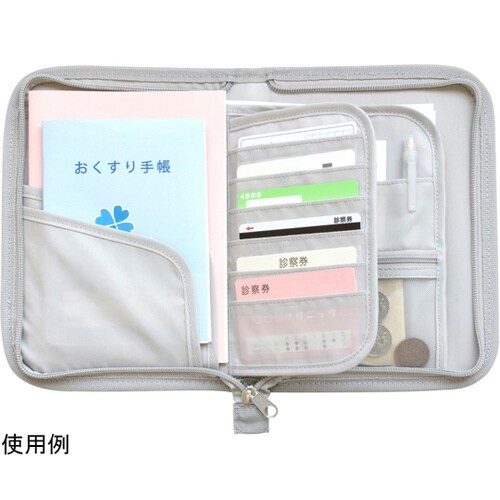 ムーミン ホスピタルポーチ アッシュグリ