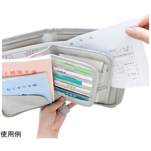 ムーミン ホスピタルポーチ アッシュグリ