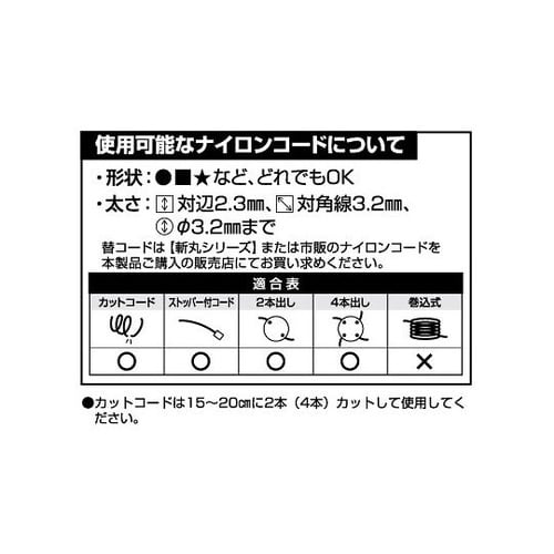 S−A(NO.3M) ナイロンカッター