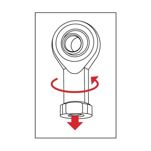 CHSL10 ロッドエンド無給油式メネジ