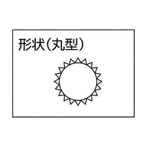 TMA25003 鉄工用ヤスリ 丸 細目