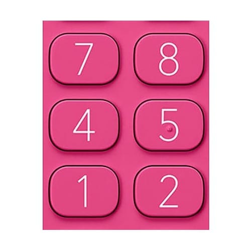 12桁 パーソナル計算機(ペールピンク)