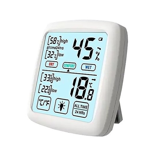 温度湿度計 24時間計測記録 快適度レベ