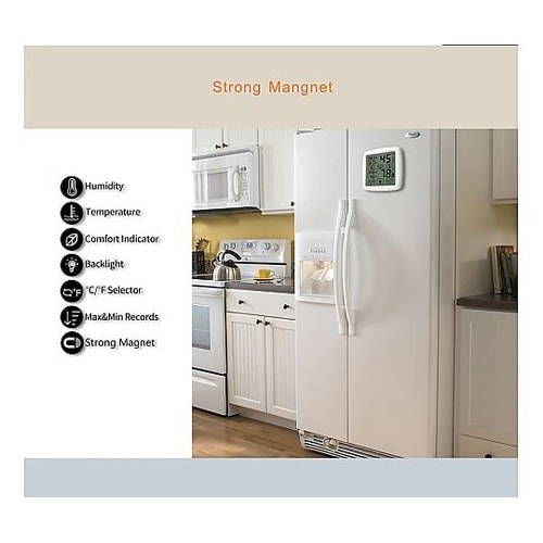 温度湿度計 24時間計測記録 快適度レベ