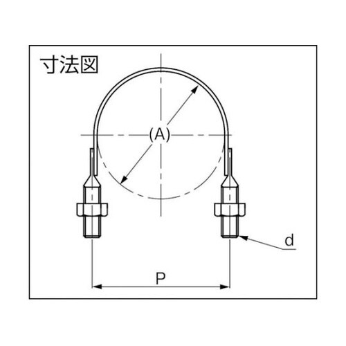 TSGPU65ASUS Uバンド 呼び径