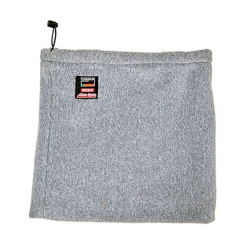 防炎フリースロングネックウォーマーグレー