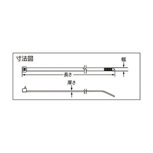 PRT2SC0 ナイロン結束バンド