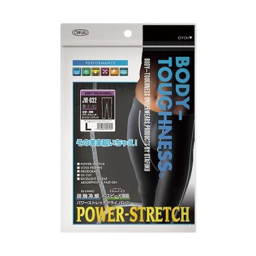 冷感・消臭 パワーストレッチ ロングパン