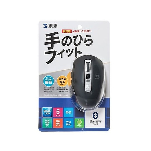 MA−BTBL162BK LEDマウス