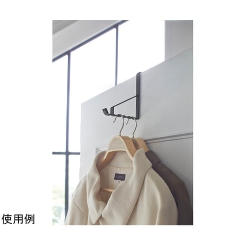 ドアハンガー スマート 6連 ブラック