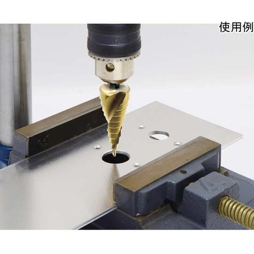 スパイラルステップドリル3本組