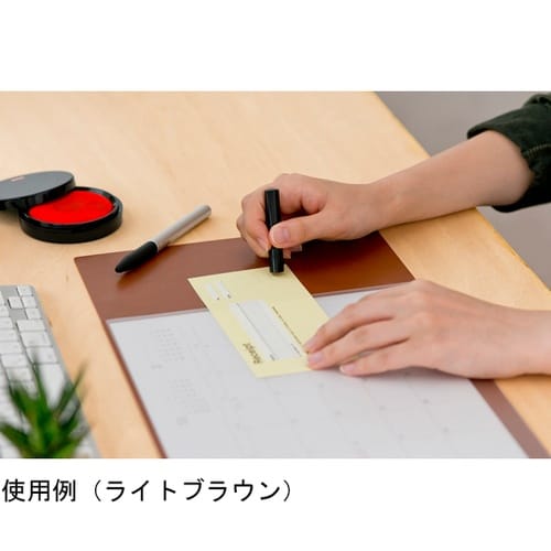 カレンダー+デスクマット シーガルブルー